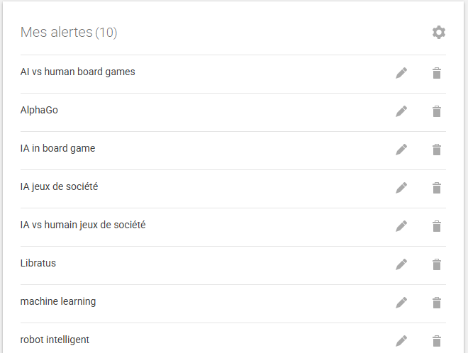Capture Google Alertes